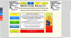 Desktop Screenshot of iron-oak-realty.com